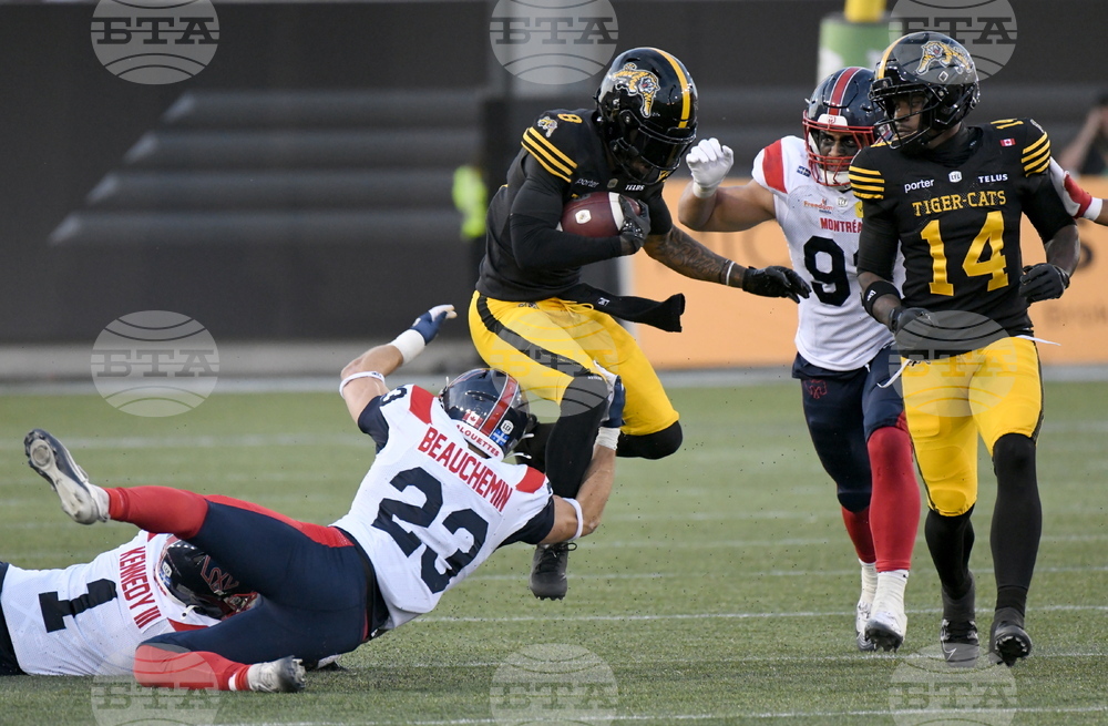 CFL Alouettes Tiger Cats Football
