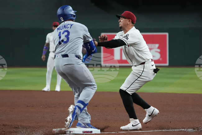 Dodgers Diamondbacks Baseball