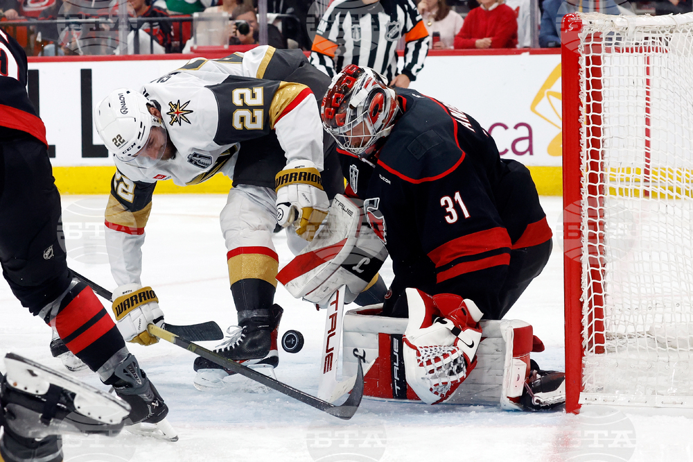 Stanley Cup Golden Knights Hurricanes Hockey