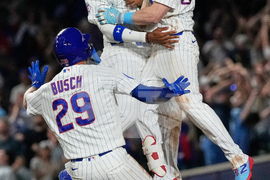 APTOPIX Athletics Cubs Baseball