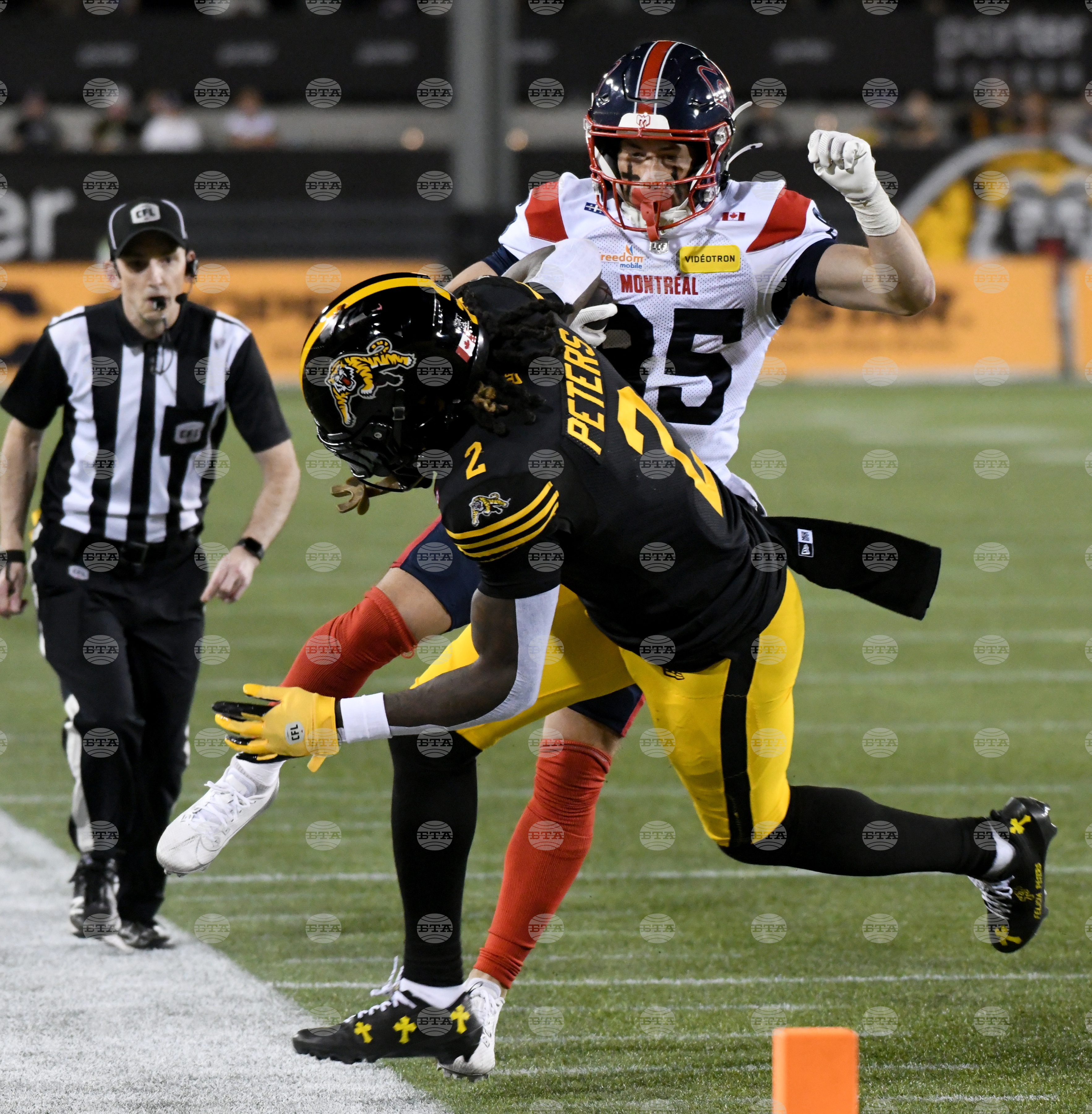 CFL Alouettes Tiger Cats Football