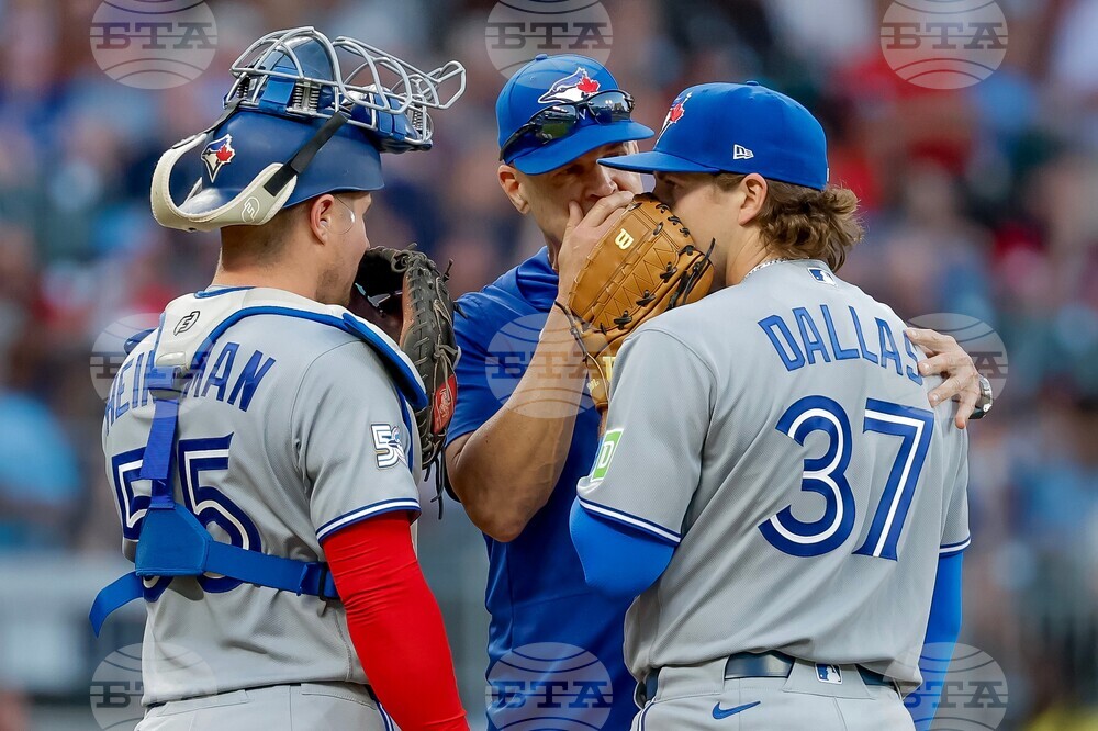Blue Jays Braves Baseball