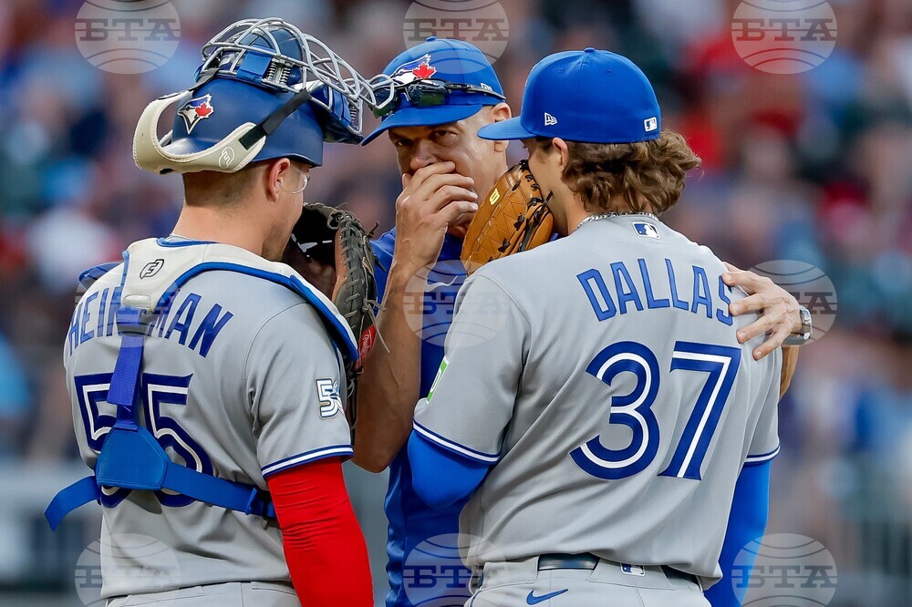 Blue Jays Braves Baseball