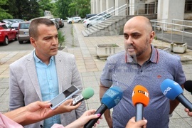 Бургас - задържан съдебен заседател - брифинг