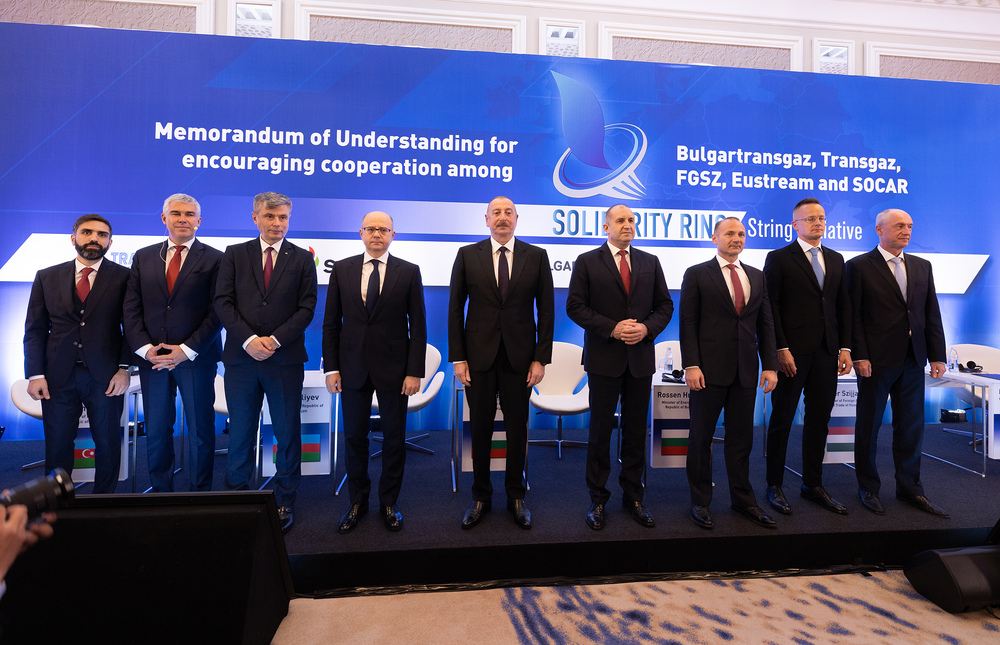 Президентът Радев: Инициативата Solidarity Ring е пример за успешното сътрудничество за повишаване на енергийната сигурност на Европа
