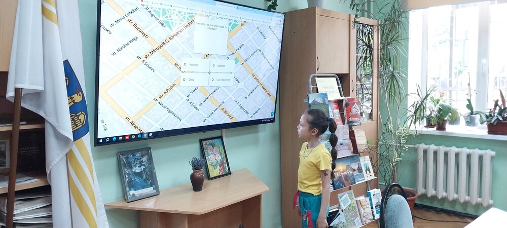 Библиотеката „Христо Ботев“ провежда лятна образователна програма за деца в Кишинев, Молдова