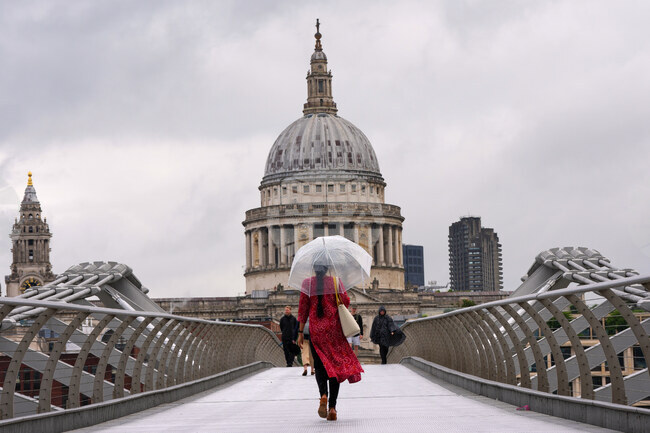 APTOPIX Britain Daily Life