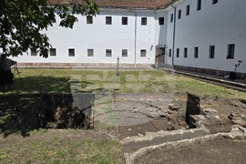 Видин - Кръстата казарма - археологически разкопки