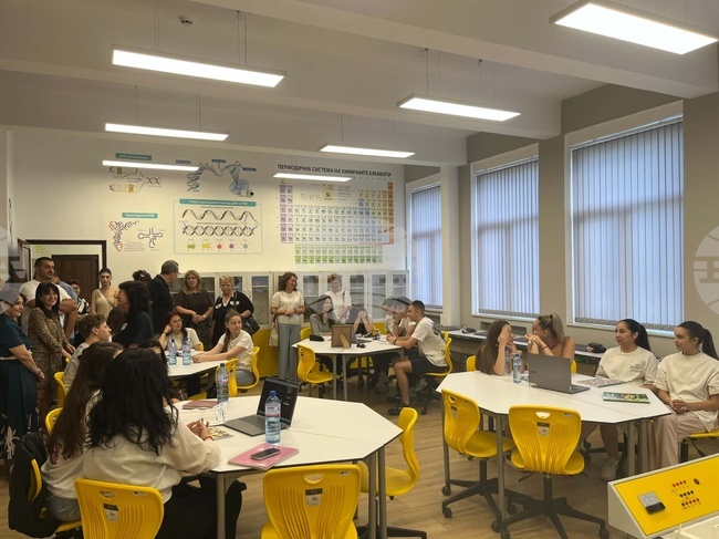 STEM център беше открит в езиковата гимназия „Петър Богдан“ в Монтана