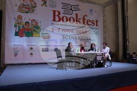 Румъния - Букурещ - Международен панаир на книгата - представяне на книга