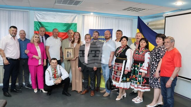 Представители на Посолството на България в Украйна посетиха град Запорожие
