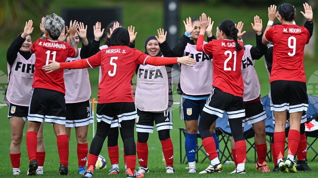 APTOPIX New Zealand Afghanistan Cook Islands Soccer