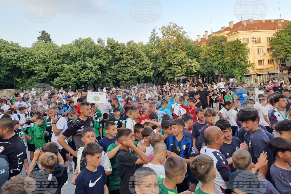 Стара Загора - футболен турнир „Купа Петко Петков“ - откриване