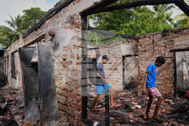 APTOPIX Sri Lanka Nursing Home Fire