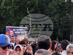 Армения - ПП "Граждански договор" - предизборен митинг