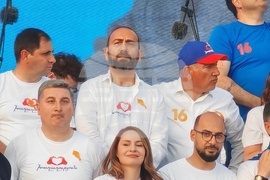 Армения - ПП "Граждански договор" - предизборен митинг