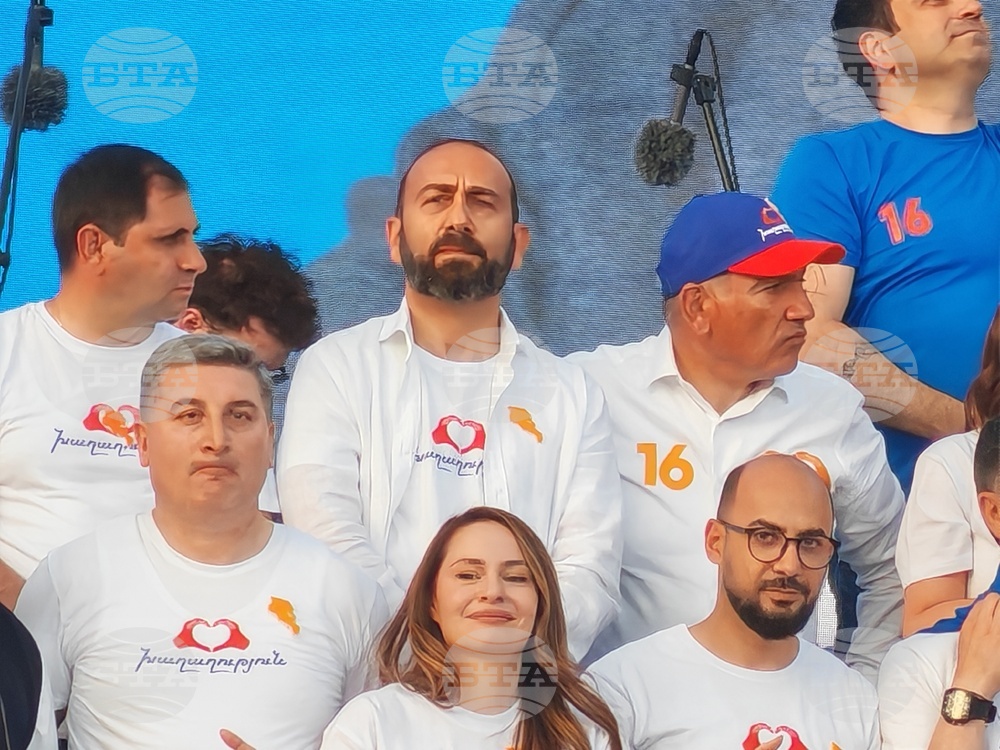 Армения - ПП "Граждански договор" - предизборен митинг