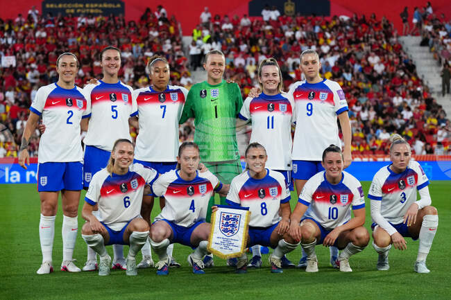 Spain England Women's Soccer