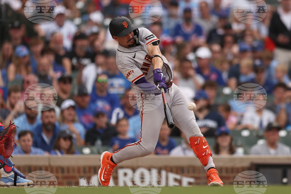 Giants Cubs Baseball