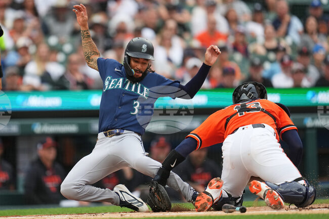 APTOPIX Mariners Tigers Baseball