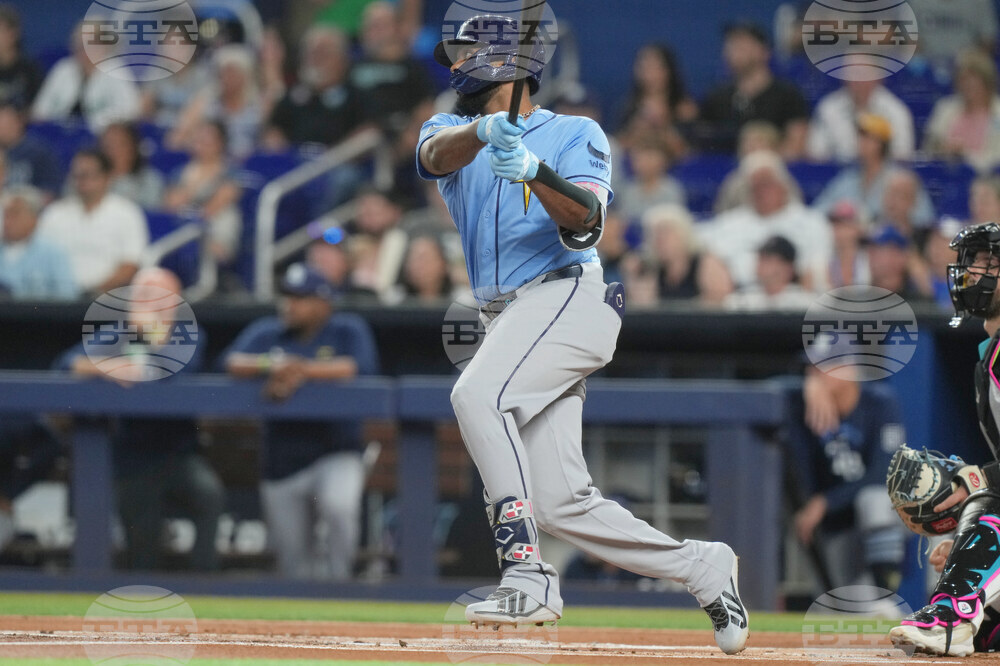 Rays Marlins Baseball