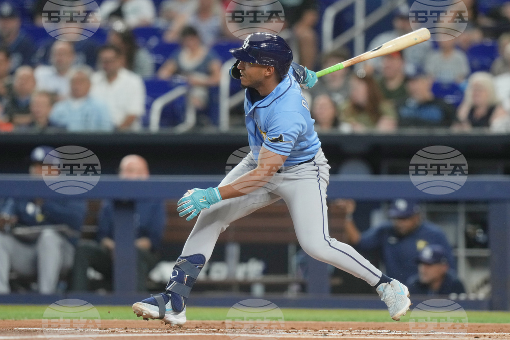 Rays Marlins Baseball