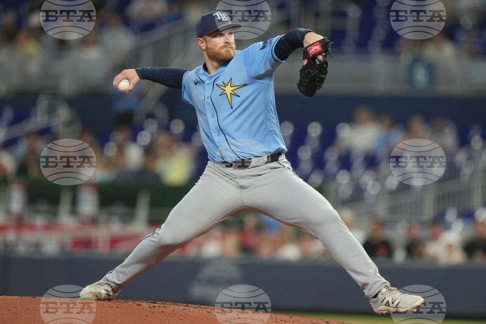 Rays Marlins Baseball
