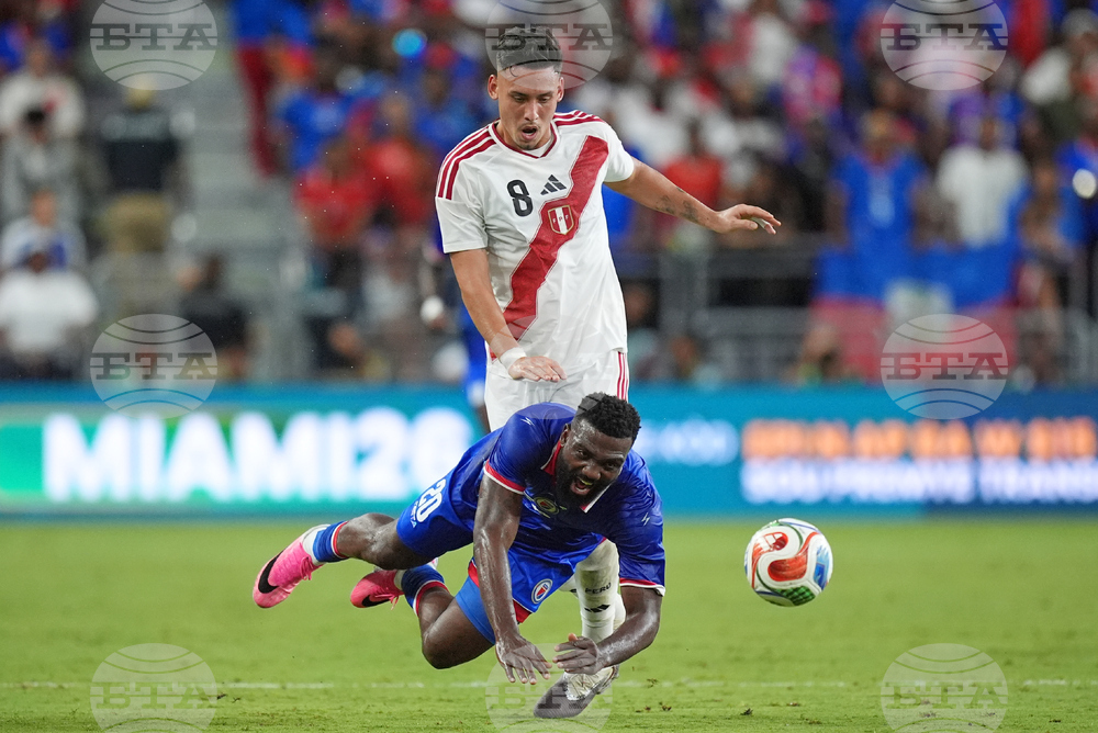 Haiti Peru Soccer