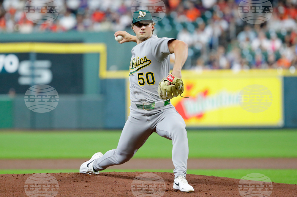 Athletics Astros Baseball
