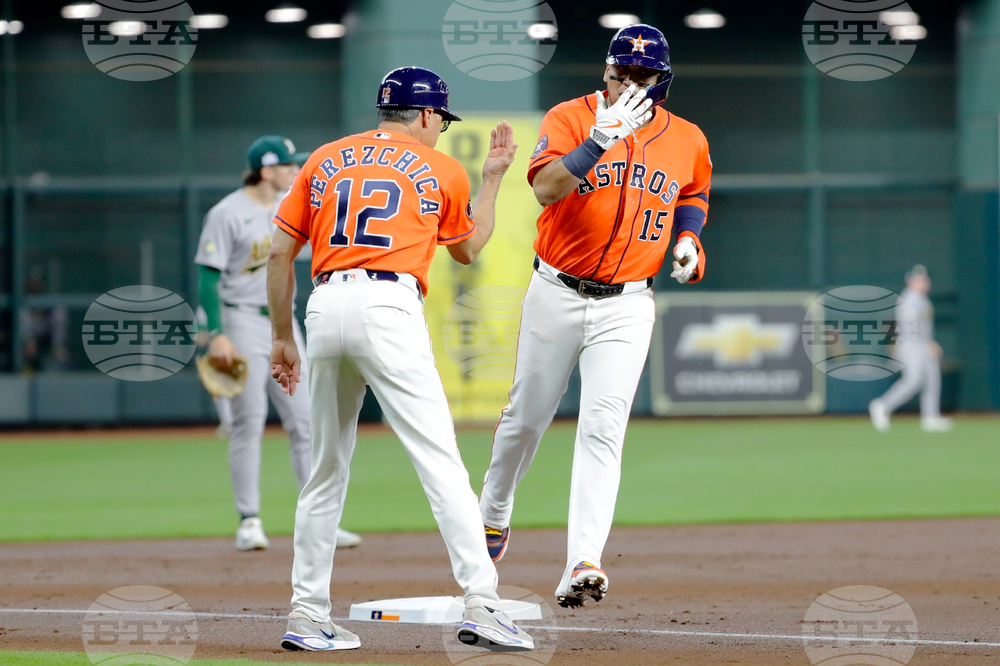 Athletics Astros Baseball