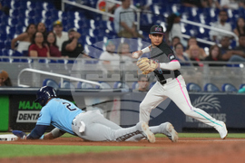 Rays Marlins Baseball