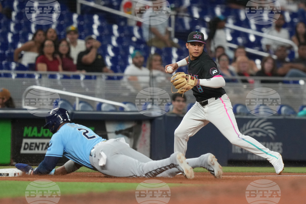Rays Marlins Baseball