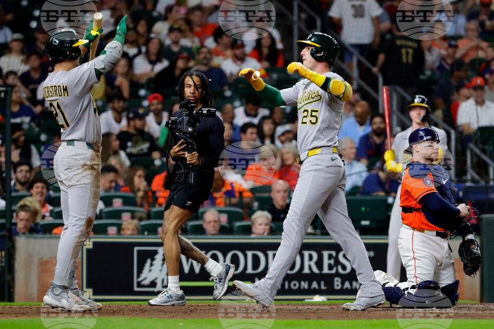 Athletics Astros Baseball