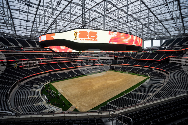 World Cup LA Stadium Workers Strike Soccer