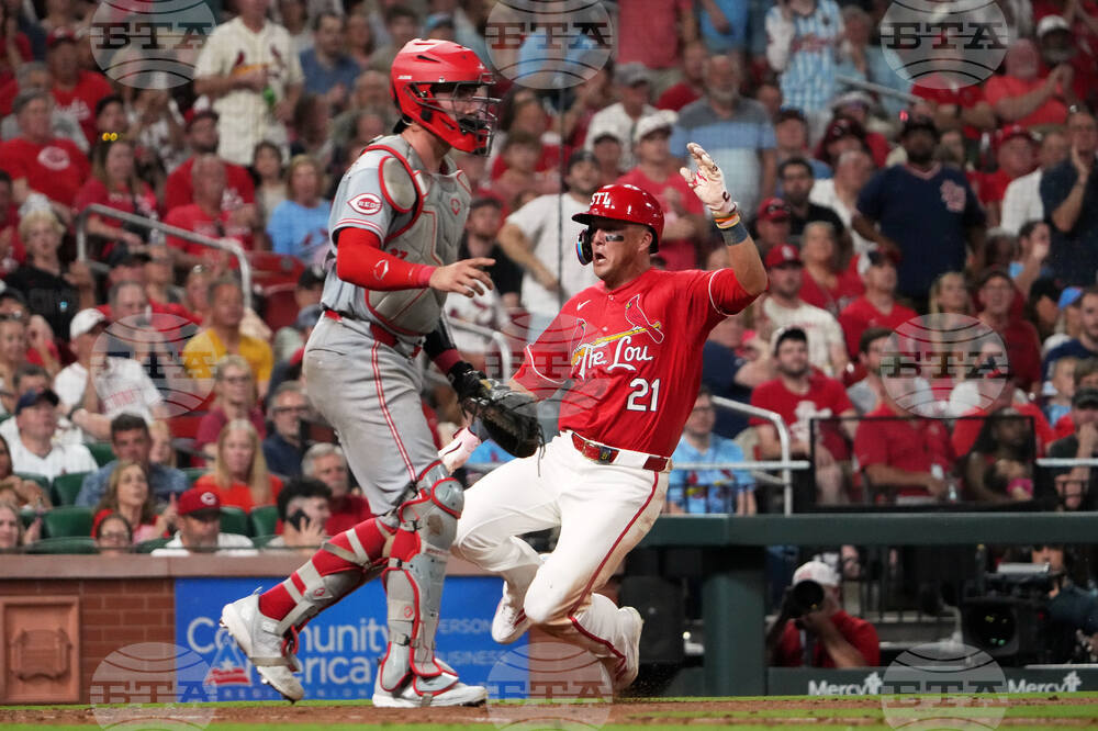 Reds Cardinals Baseball