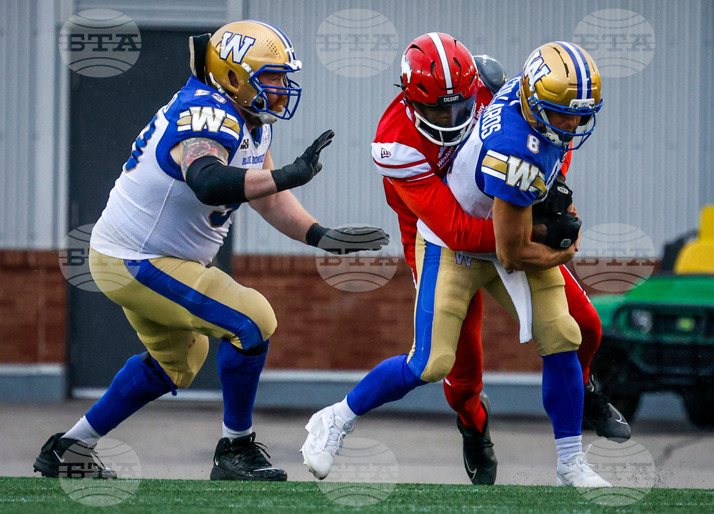 CFL Blue Bombers Stampeders Football
