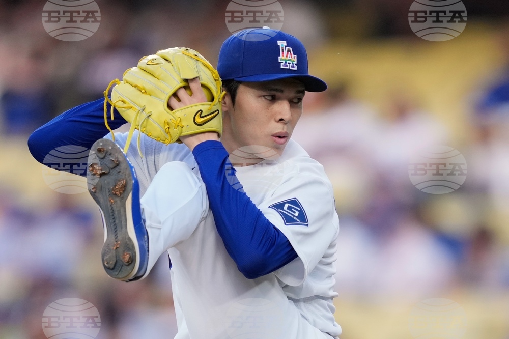 Angels Dodgers Baseball