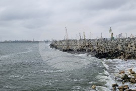 Румъния - Констанца - пристанище и крайбрежна алея