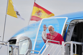 APTOPIX Spain Pope