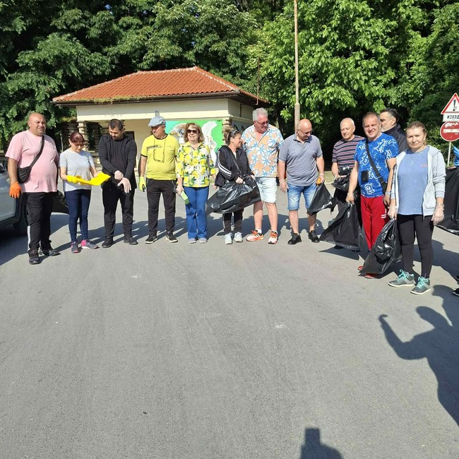 Община Шумен се включи в кампанията "Да изчистим България заедно"