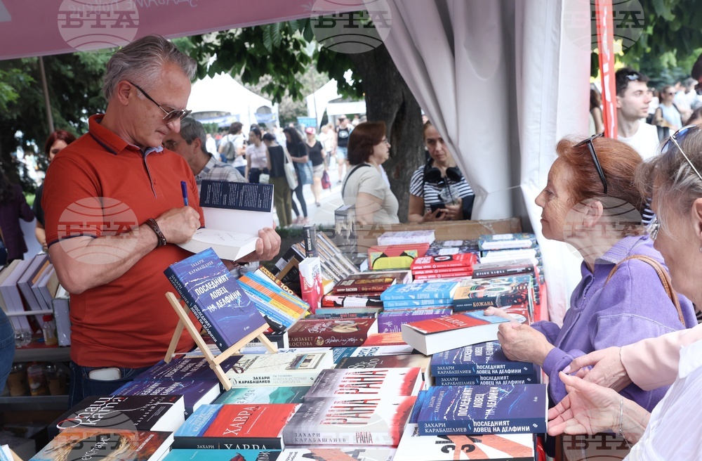 Пролетен панаир на книгата 2026 - Захари Карабашлиев - среща с автограф