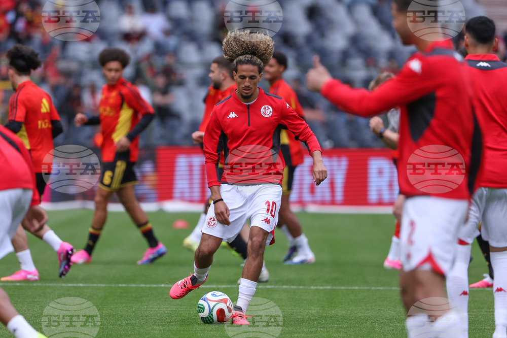 Belgium Tunisia Soccer
