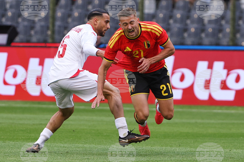 Belgium Tunisia Soccer