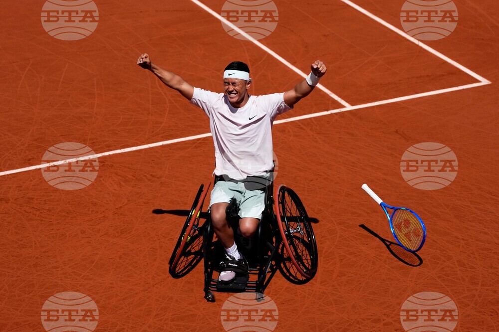 APTOPIX French Open Tennis