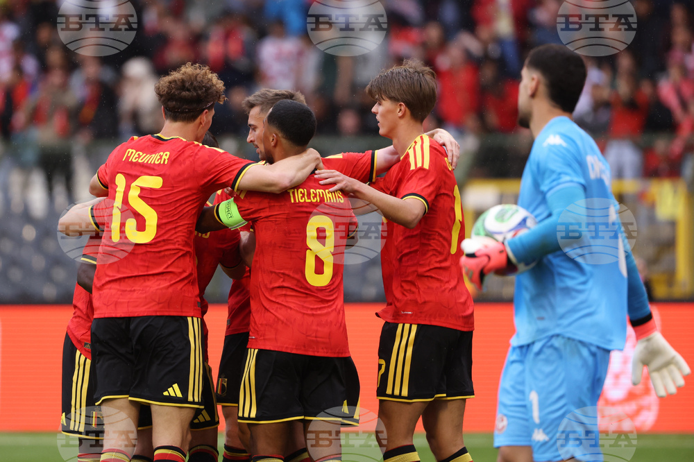 Belgium Tunisia Soccer