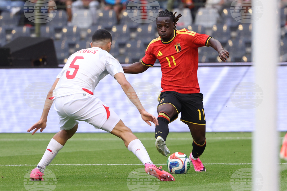 Belgium Tunisia Soccer