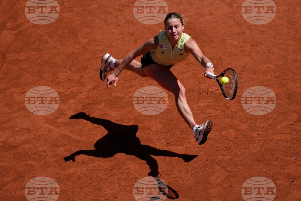 APTOPIX French Open Tennis