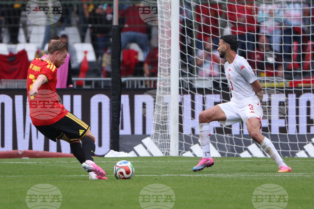 Belgium Tunisia Soccer
