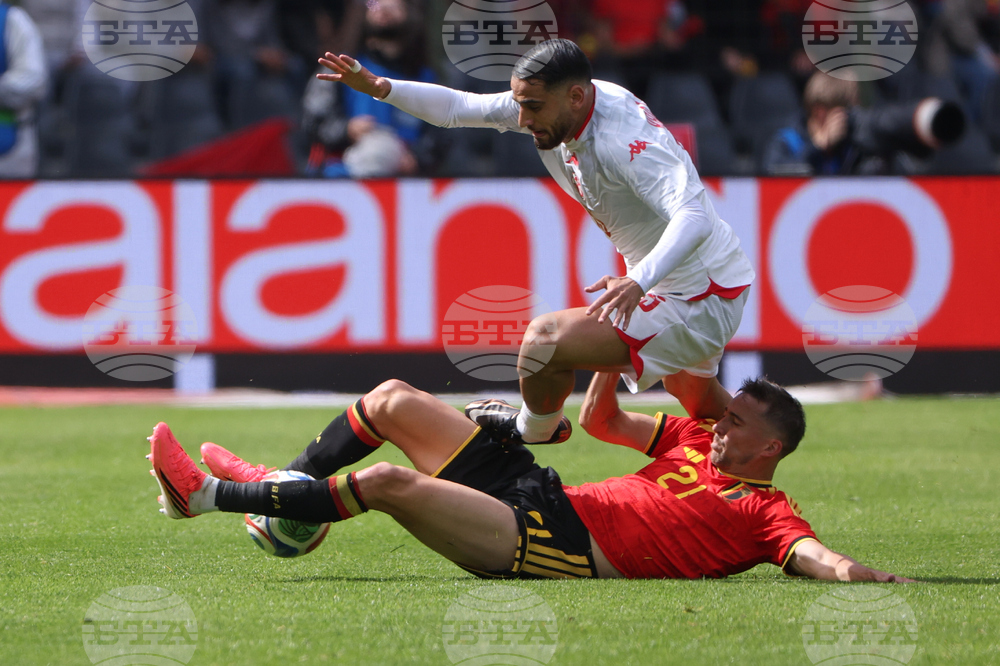 Belgium Tunisia Soccer