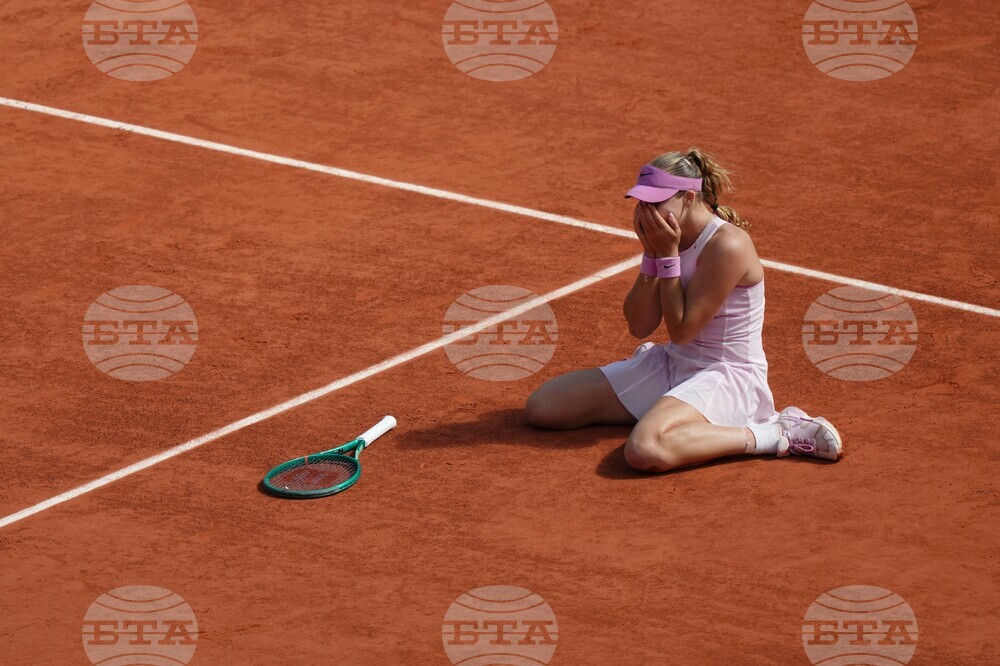 APTOPIX French Open Tennis